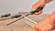 Ruční nářadí Pilník hranatý na kov 200 mm / 8"
