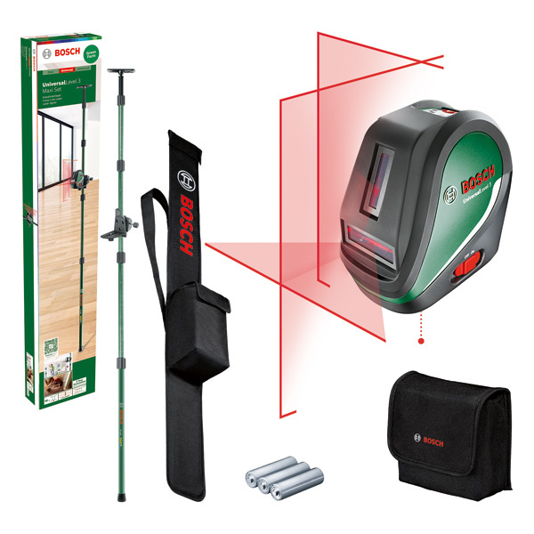 Křížový laser UniversalLevel 3 Sada Maxi