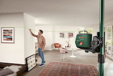 Křížový laser Sada PLL360-15G Premium