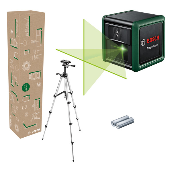 Křížový laser Sada Quigo Green