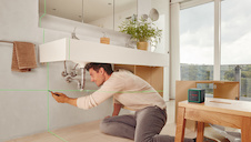 Křížový laser Sada Quigo Green