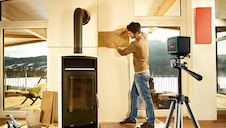 Křížový laser Sada Quigo Green