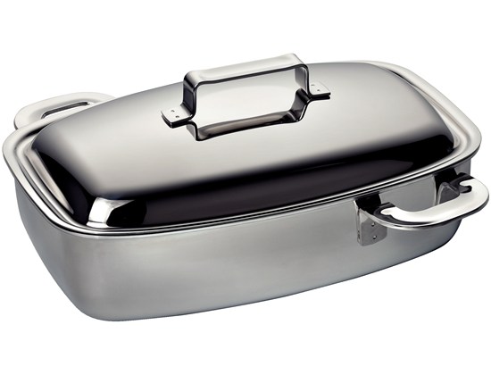  nerezový pekáč pro indukci, trouby HEZ390010    -  nerezový pekáč pro indukci, trouby HEZ390010   