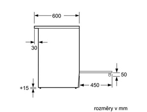 Elektrický volně stojicí sporák, 60 cm HCE744323   - bílá