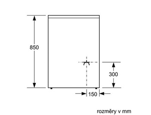 Elektrický volně stojicí sporák, 60 cm HCE744323   - bílá