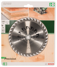 Pilový kotouč PRECISION D = 140 mm; Otvor = 20 mm; Počet zubů = 36