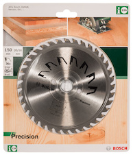 Pilový kotouč PRECISION D = 150 mm; Otvor = 20 mm; Počet zubů = 36