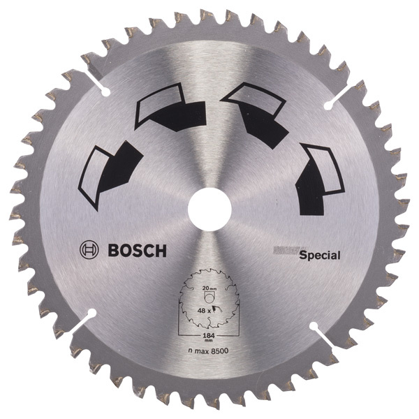 Pilový kotouč SPECIAL D = 184 mm; Otvor = 16 mm; Počet zubů = 48