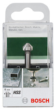 Kuželovitý záhlubník HSS 3 břity, DIN 335 D = 10,4 mm; M 5