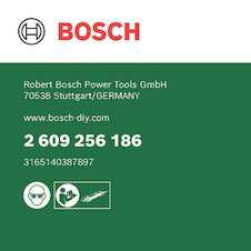 3dílná sada brusných pásů pro variobrusku Bosch, červená kvalita G = 60–120