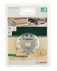 Kruhový pilový kotouč pro ponorné a ruční okružní pily D = 65 mm; Otvor = 15 mm; Počet zubů = 12