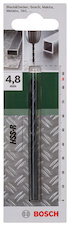 Vrtáky do kovu HSS-R, DIN 338 D = 4,8 mm; L = 86 mm