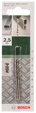 Vrtáky do kovu HSS-G, DIN 338 D = 2,5 mm; L = 57 mm