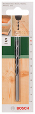 Spirálové vrtáky do dřeva D = 5,0 mm; L = 85 mm