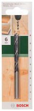Spirálové vrtáky do dřeva D = 6,0 mm; L = 92 mm
