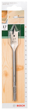 Plochý frézovací vrták, šestihran D = 17,0 mm; L = 160 mm
