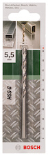 Vrtáky do kovu HSS-G, DIN 338 D = 5,5 mm; L = 93 mm