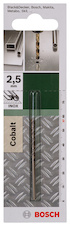 Vrtáky do kovu HSS-Co, DIN 338 D = 2,5 mm; L = 57 mm