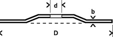 5dílná sada dělicích kotoučů lomených na kov D = 115 mm