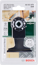BIM ponorný pilový list StarlockPlus PAII 65 APB Wood and Metal 65 x 50 mm