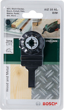 Ponorný pilový list Starlock HCS AIZ 10 AB Wood and Metal 10 x 20 mm