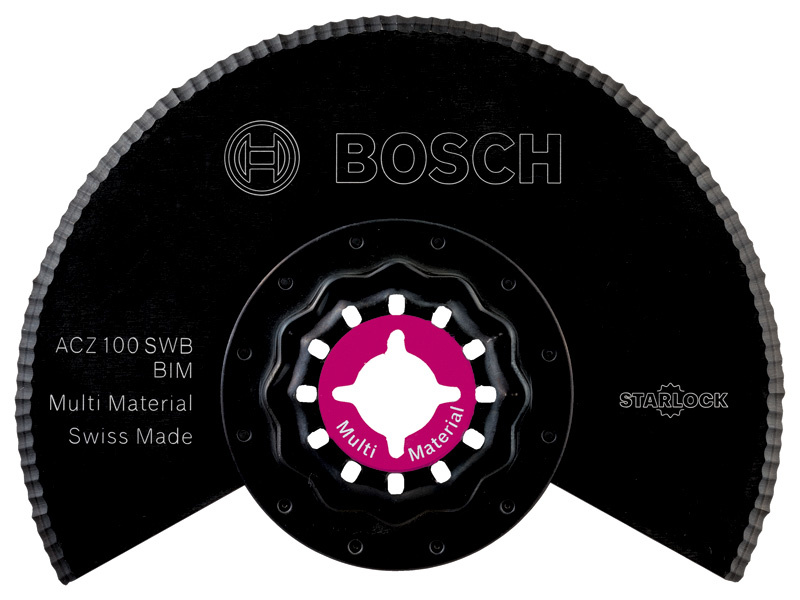 BIM segmentový pilový kotouč se zvlněným výbrusem Starlock ACZ 100 SWB 100 mm