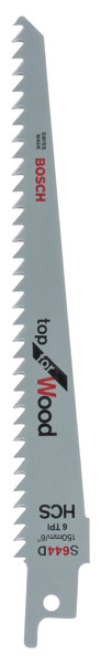 Pilový plátek do pily ocasky HCS, S 644 D Top for Wood