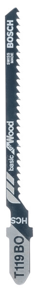 Pilový plátek do kmitací pily HCS, T 119 BO Basic for Wood