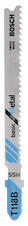 Pilový plátek do kmitací pily HSS, T 118 B Basic for Metal
