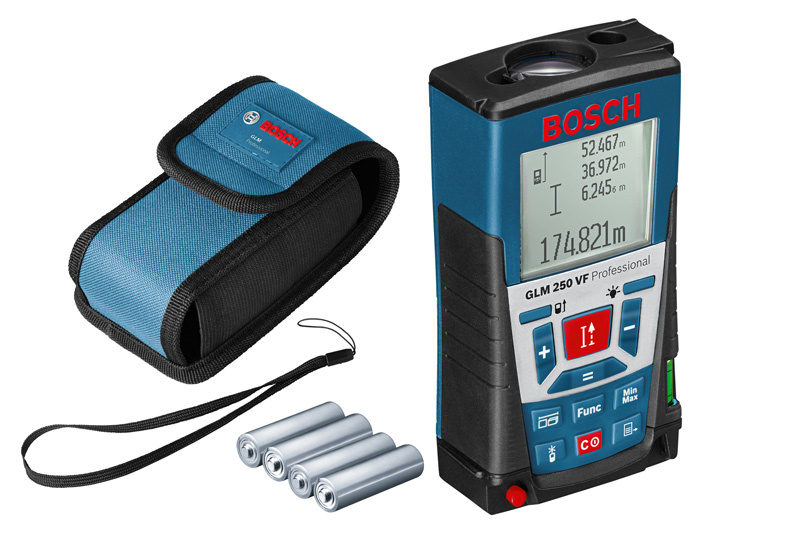 Laserový měřič vzdálenosti GLM 250 VF