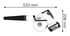 Akumulátorový foukač GBL 18V-120