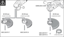 Systémové příslušenství GDE 230 FC-T