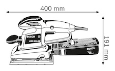 Vibrační bruska GSS 230 AE