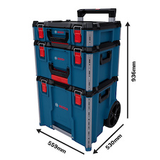 Kufrový systém L-BOXX Contractor Set 3