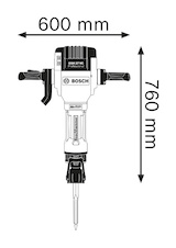 Bourací kladivo GSH 27 VC