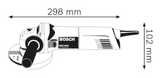 Úhlová bruska GWS 1400