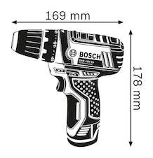 Akumulátorový vrtací šroubovák GSR 12V-15