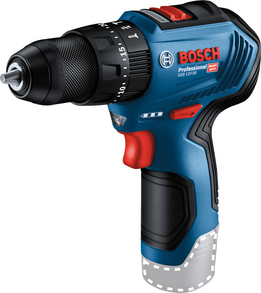 Akumulátorový kombinovaný šroubovák GSB 12V-30