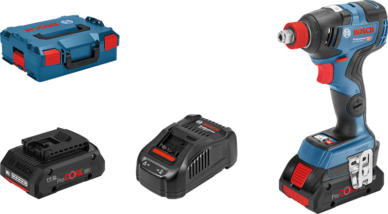 Akumulátorový rázový utahovák GDX 18V-200 C