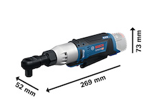 Akumulátorový ráčnový šroubovák GRC 12V-60 1/2 SN