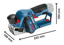 Akumulátorový hoblík GHO 12V-20