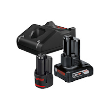 Startovací sada 1× GBA 12V 2.0Ah + 1× GBA 12V 4.0Ah + GAL 12V-40