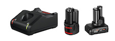 Startovací sada 1× GBA 12V 2.0Ah + 1× GBA 12V 4.0Ah + GAL 12V-40