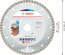 Diamantový řezací kotouč Multi Material turbo, 180 x 22,23 x 7 mm