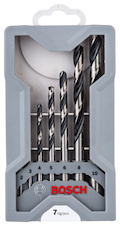 Sada vrtáků do kovu HSS PointTeQ, Mini-X-Line 2–10 mm, 7 kusů