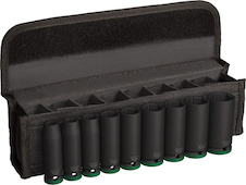 Sada PRO Impact Socket Set, ½″, prodloužené, 9 ks