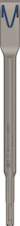 Plochý sekáč EXPERT SDS plus-8C, 20 × 250 mm, 5 ks