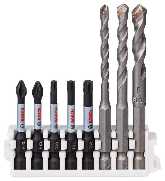 Hex-9 Ceramic 5/6/8 mm, Bit Impact Power 50 mm, PH2, PZ2, T20, T25, T30