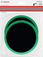 Leštící houba, 125 mm, Cut, 2 ks