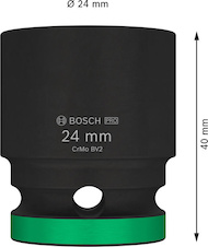 PRO Impact Socket, ½″, 24 mm, standardní